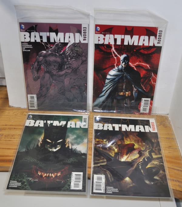 THE PERFECT SET: Batman Europa 1–4, 2016, DC Comics, ANG SC