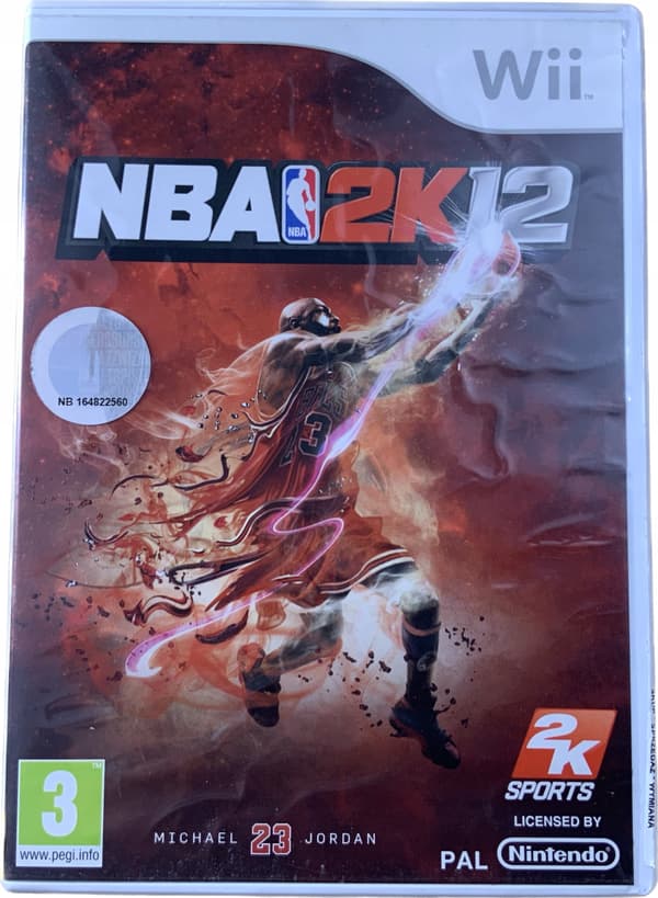 NBA 2K12 NBA2K12 disc, very good+ condition, complete set, NINTENDO WII