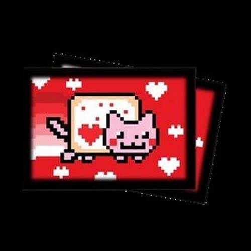 Yu-Gi-Oh! 60 Small ValentNyan Cat Sleeves
