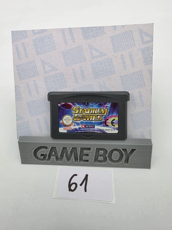 GAME BOY ADVANCE STADIUM GAMES – ORIGINAL CARDBOARD BOX