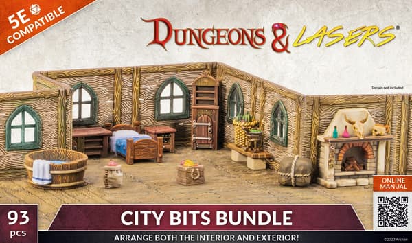 City Bits Bundle: accessories for wargames and RPGs