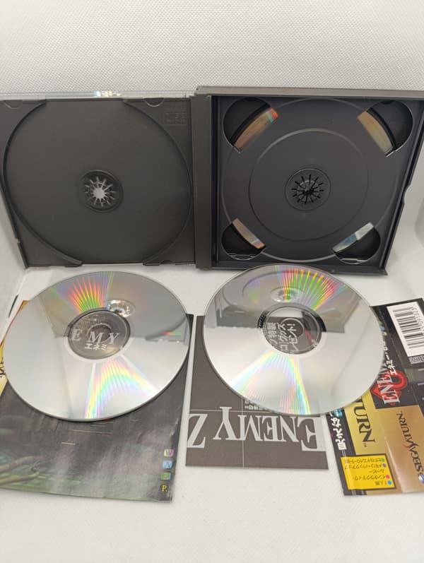 Enemy Zero for Sega Saturn (NTSC-J), boxed