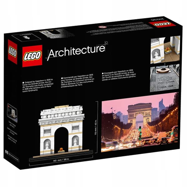 LEGO ARCHITECTURE 21036 TRIUMPHAL ARCH