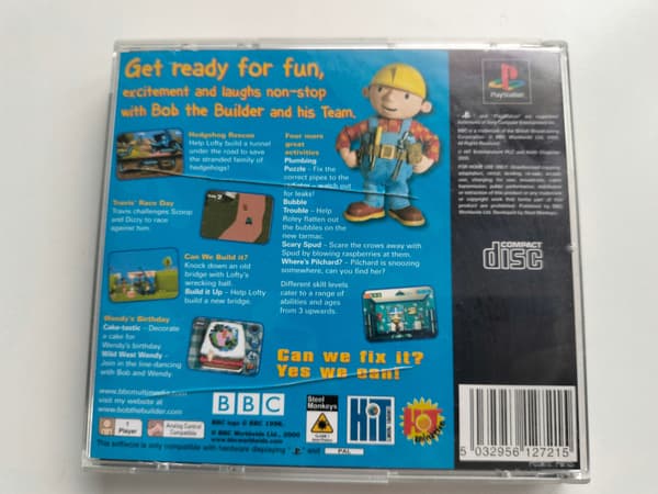 BOB THE BUILDER PSX PS1 ENG