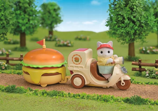 SYLVANIAN Portable Burger Stall 05757