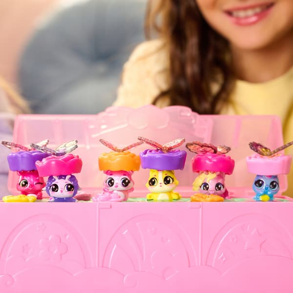 BLOOMABLES HATCHIMALS SET OF 6 BLOOM BASH FIGURES + ACCESSORIES