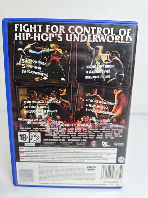 DEF JAM FIGHT FOR NY PS2 PlayStation 2 (PS2) boxed