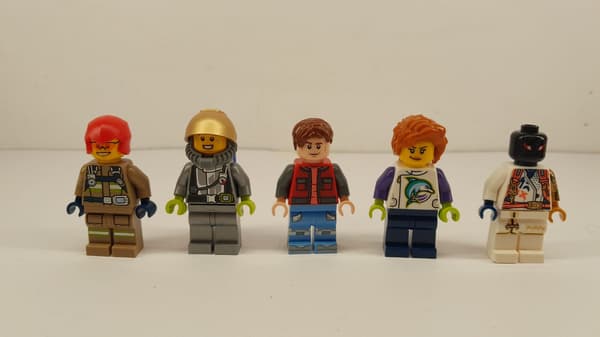 LEGO 5 Back to the Future Marty McFly figures btf001 Back to the Future
