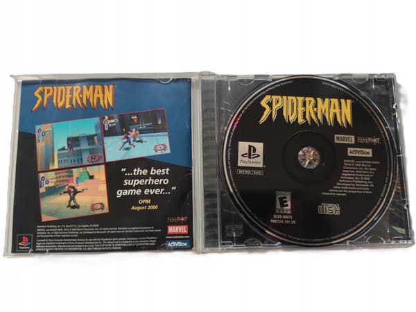 SPIDER-MAN PSX PS1 ENG NTSC U/C