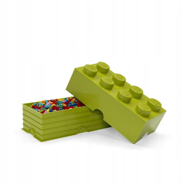 LEGO 40041220 4x2 Bright Green Brick Container