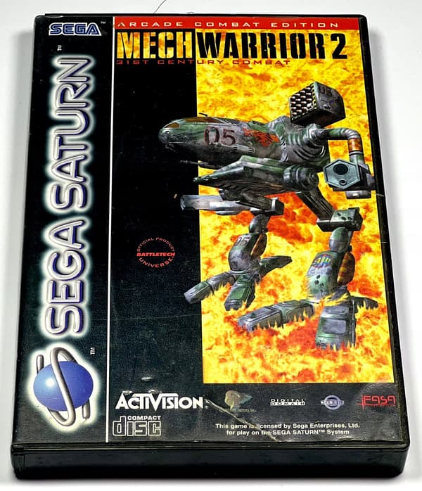 MechWarrior Mech Warrior 2 Sega Saturn