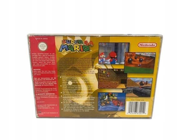 NINTENDO 64 GAME: SUPER MARIO 64 ORIGINAL PUD