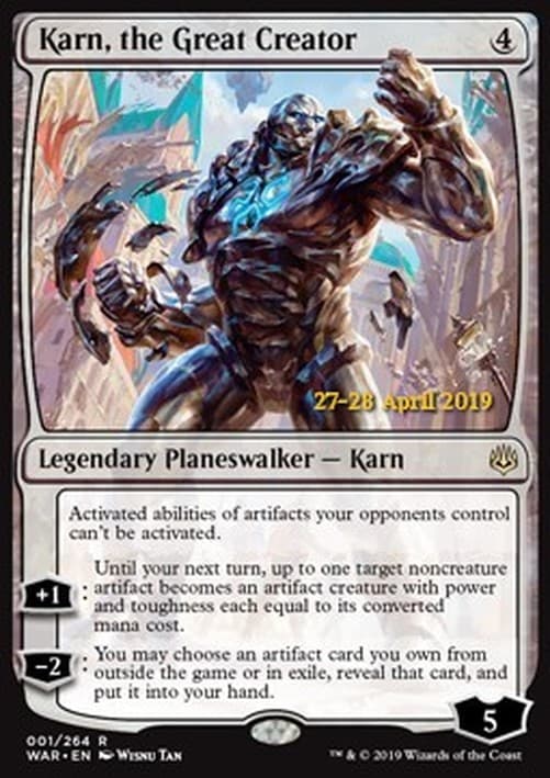 Magic: The Gathering Karn, the Great Creator