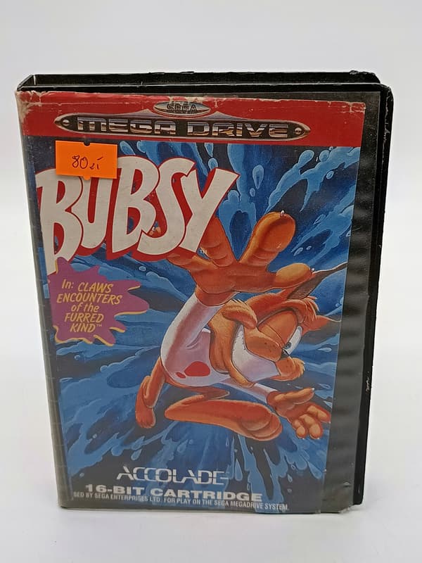 Bubsy for Sega Megadrive (boxed)