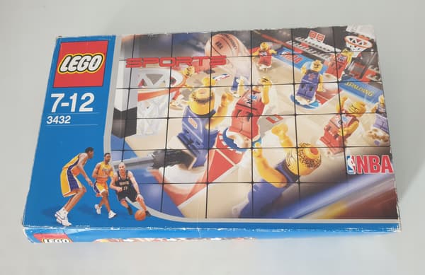 Lego 3432 NBA Challenge box and instructions