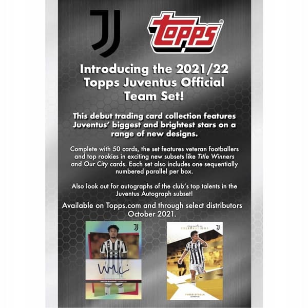 2021–22 Topps Juventus Official Team Set