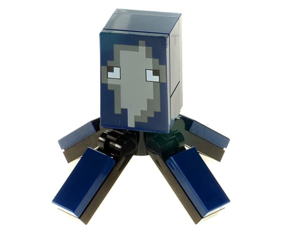 LEGO Minecraft Squid minifigure from set 21136