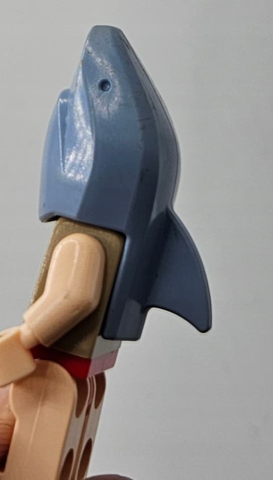 LEGO Harry Potter Viktor Krum Shark Minifigure hp068 DEFECT /