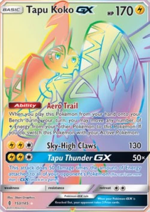 Pokemon Tapu Koko GX