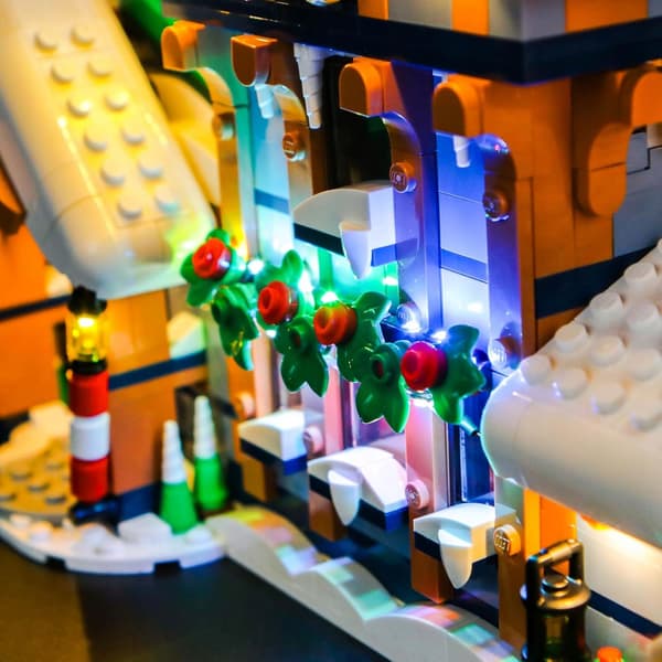LED Lighting Set for Icons Santa’s Post Office 10339
