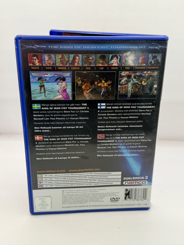 TEKKEN 4 PS2 Sony PlayStation 2 (PS2)