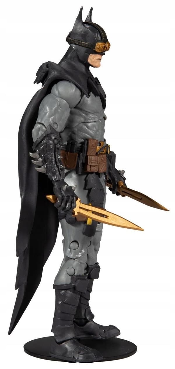 Large Batman Todd DC Multiverse Figurine, 20 cm. Gold