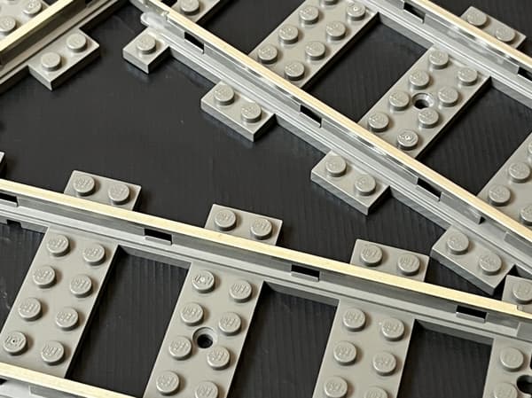 4515 LEGO Straight Tracks 9V