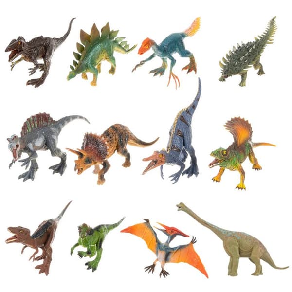 LARGE SET OF DINOSAUR FIGURINES