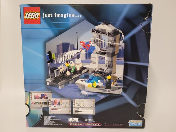 1376 Lego Spider-Man – just an empty box, 2002