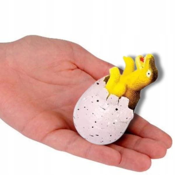 EGG: dinosaur egg – hatching, growing DINOSAUR – LARGE – AS A GIFT