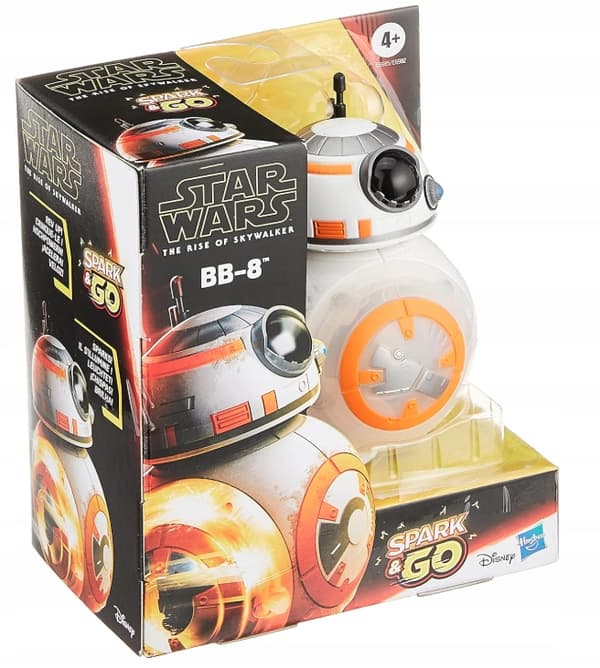 STAR WARS BB-8 SPARK & GO FIGURE – RIDING DROID WITH SPARK EFFECT TOY