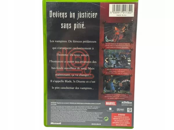 XBOX GAME: BLADE 2
