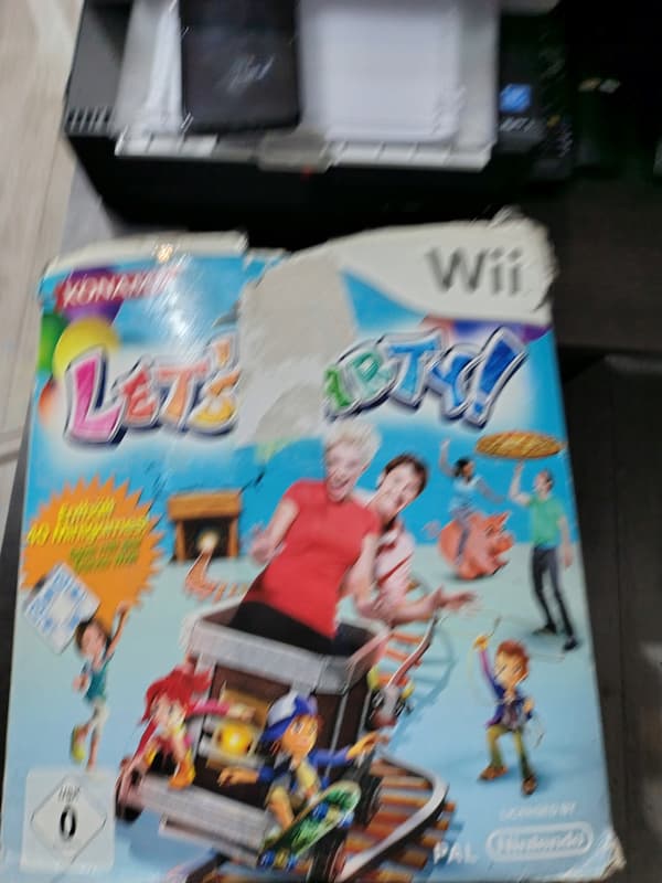 Let's Party Nintendo Wii + mat