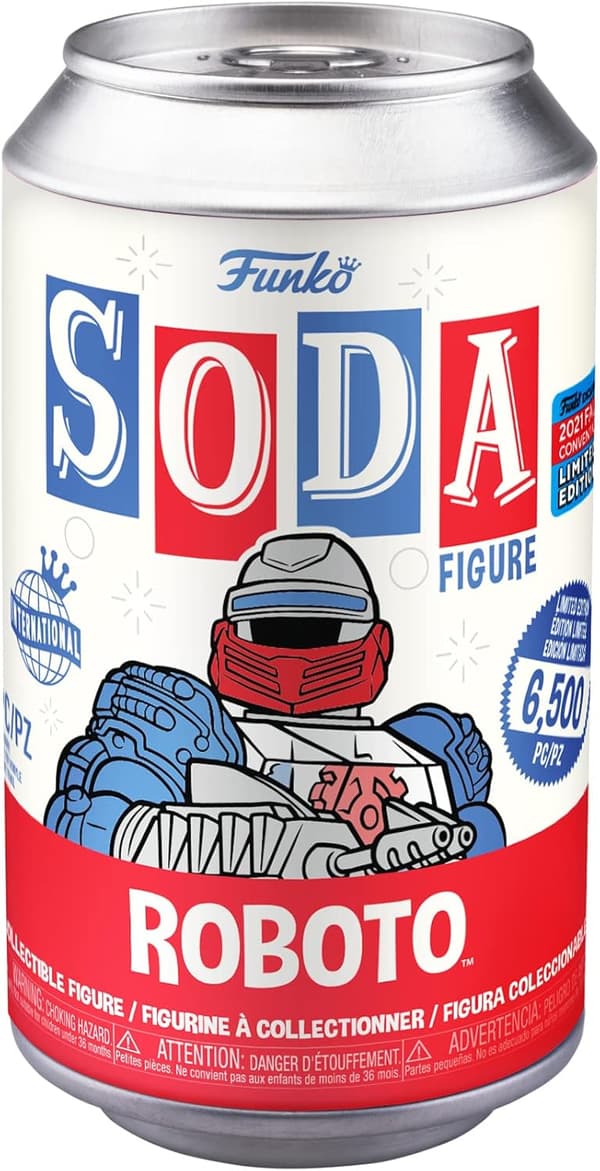 FUNKO SODA ROBOTO FIGURINE