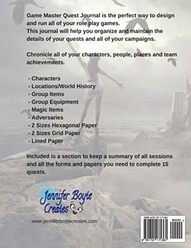 Game Master Quest Journal: A Role-Playing Game Chronicle