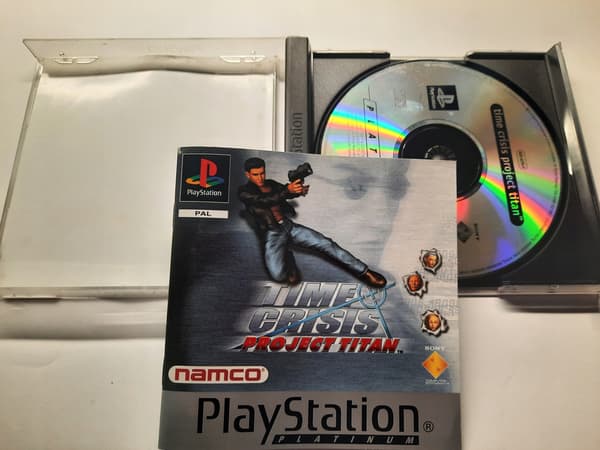 TIME CRISIS PROJECT TITAN PlayStation (PSX) boxed copy 8