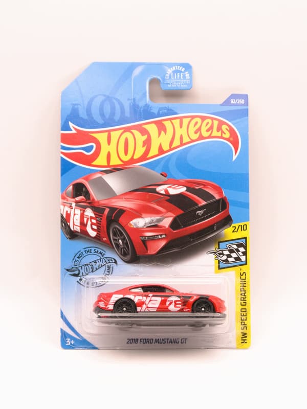 HOT WHEELS 2018 Ford Mustang Red *Blister pack