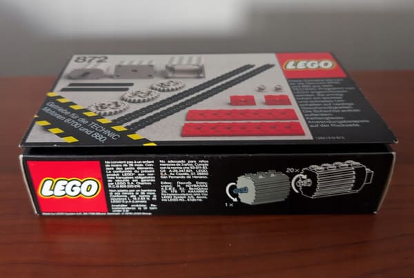 Lego 872 Technic Accessories Set – New