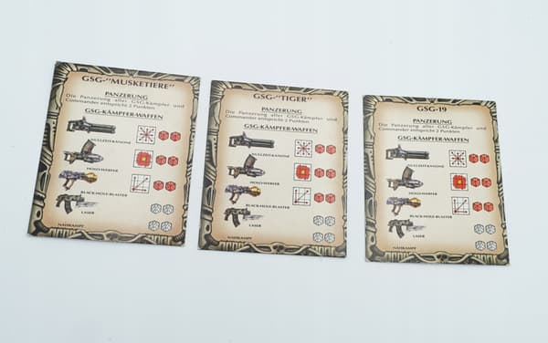 Warhammer 40k Space Crusade Starquest game component set