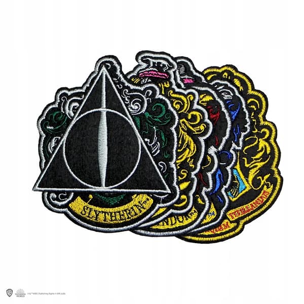 Deluxe Iron-On Patches Set – Harry Potter