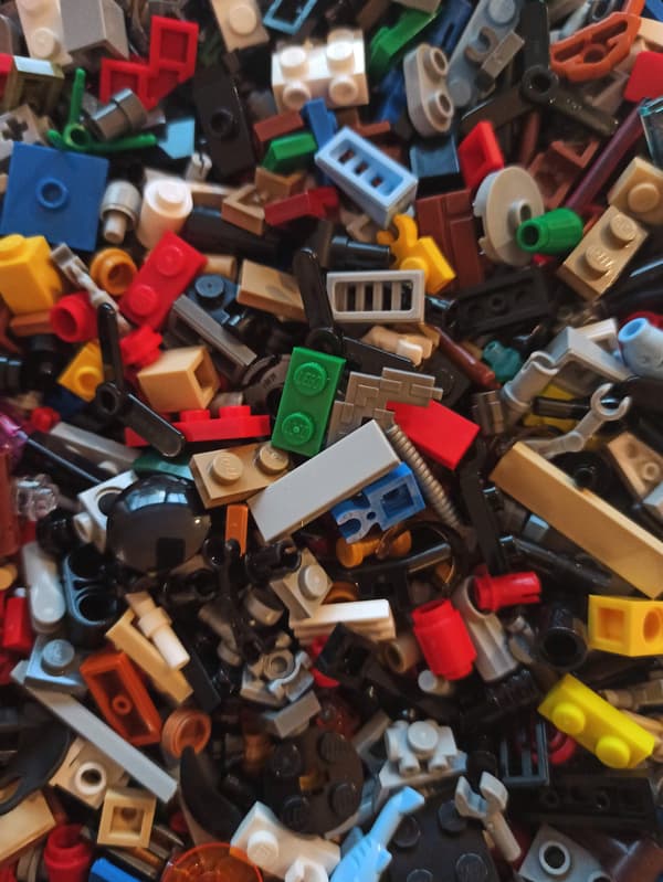 Lego mix, 400 pieces, NEW