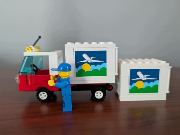 Lego 1772 Air Force Container Lorry