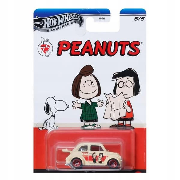 HOT WHEELS PEANUTS 60s FIAT 500D MODIFIED