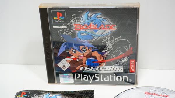 Beyblade: Let It Rip! | PS1 | Complete Set (CIB) | Very Good Condition | Retro