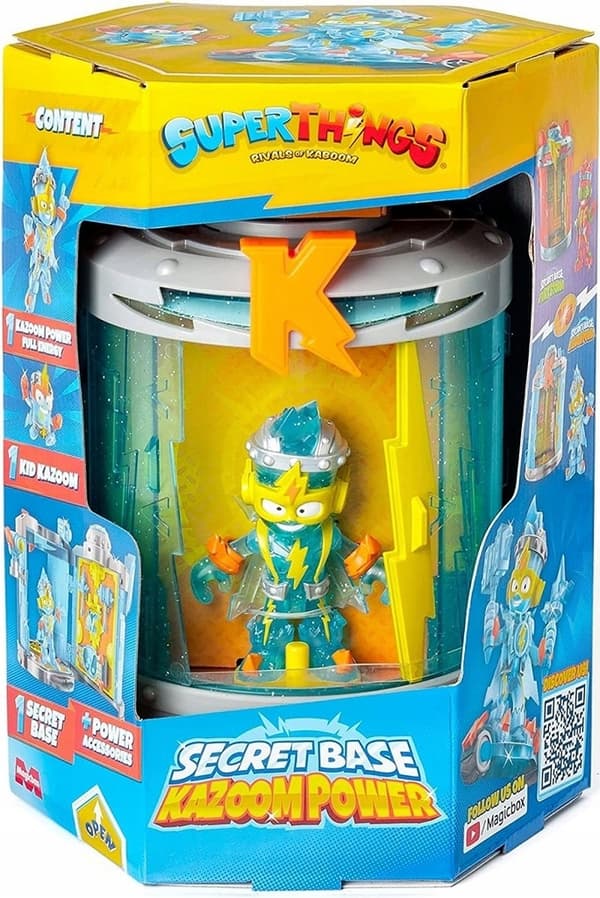 Super Zings Things Kazoom Power Secret Base Set – Secret Base