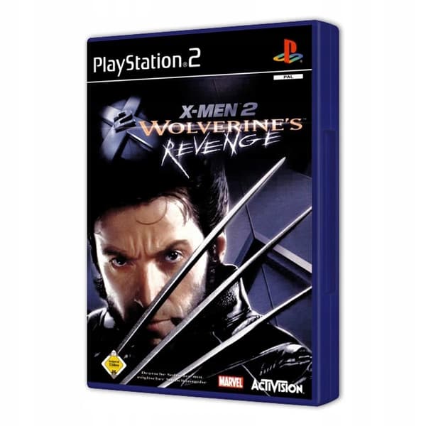X-MEN 2: WOLVERINE'S REVENGE PlayStation 2 (PS2) boxed