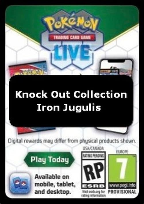 Pokemon Live Code Card