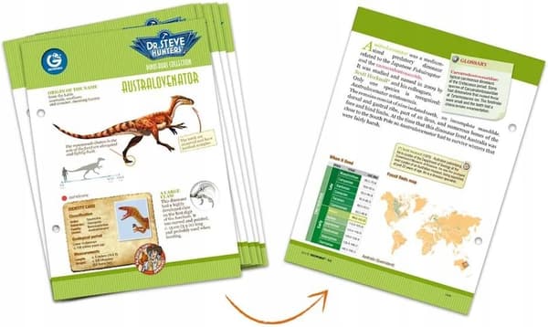 Dr Steve Hunters dinosaur figurine