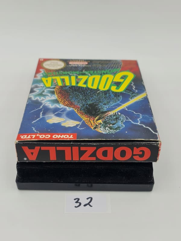 NINTENDO NES GODZILLA: MONSTER OF MONSTERS