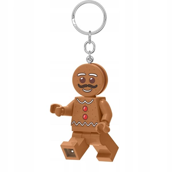 LEGO Gingerbread Man Keyring Torch Minifigure LGL-KE182